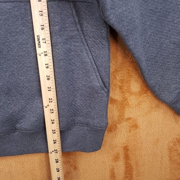 LUNYA Mens Sweatshirt Small Gray Pullover Crew RESTORE DOUBLE FACED LAHGO - Picture 9 of 10